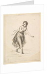 Woman Alone, from the series The Dancing Pair Vigano by Johann Gottfried Schadow