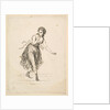 Woman Alone, from the series The Dancing Pair Vigano by Johann Gottfried Schadow