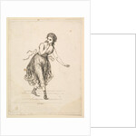 Woman Alone, from the series The Dancing Pair Vigano by Johann Gottfried Schadow