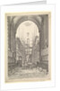 View of the Church of the Franciscans in Nuremberg under Reconstruction, from the series V… by Johann Ulrich Kraus