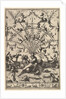Modern Grotesque Decoration with a River God, 1557 by Johannes van Doetecum I