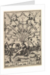Modern Grotesque Decoration with a River God, 1557 by Johannes van Doetecum I