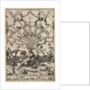 Modern Grotesque Decoration with a River God, 1557 by Johannes van Doetecum I