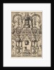 Modern Grotesque with Strapwork, 1557 by Johannes van Doetecum I