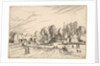Country Village with Church Tower from Multifariarum casularum ruriumque lineamenta cur…, 1559-61 by Johannes van Doetecum I