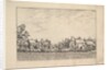 Farms, ploughed field in the foreground from Praediorum villarum et rusticarum casu…, ca. 1559-61 by Johannes van Doetecum I