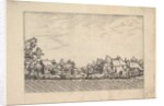 Farms, ploughed field in the foreground from Praediorum villarum et rusticarum casu…, ca. 1559-61 by Johannes van Doetecum I