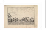 Farms, ploughed field in the foreground from Praediorum villarum et rusticarum casu…, ca. 1559-61 by Johannes van Doetecum I
