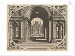 Plate from 'Varie Architecture', ca. 1560 by Johannes van Doetecum I
