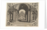 Plate from 'Varie Architecture', ca. 1560 by Johannes van Doetecum I