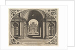 Plate from 'Varie Architecture', ca. 1560 by Johannes van Doetecum I