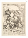 Enrag'd Monster, December 8, 1778 by John Hamilton Mortimer