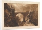 Little Devil's Bridge over the Russ, above Altdorft, Switzerland, March 29, 1809 by JMW Turner