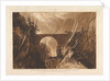 Little Devil's Bridge over the Russ, above Altdorft, Switzerland, March 29, 1809 by JMW Turner