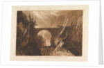 Little Devil's Bridge over the Russ, above Altdorft, Switzerland, March 29, 1809 by JMW Turner