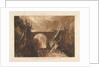 Little Devil's Bridge over the Russ, above Altdorft, Switzerland, March 29, 1809 by JMW Turner