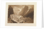 Mêr de Glace, Valley of Chamouni-Savoy, May 23, 1812 by JMW Turner
