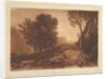Solitude, or The Reading Magdalen, May 12, 1814 by JMW Turner