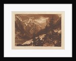 The Source of the Arvaron in the Valley of Chamouni, Savo by JMW Turner