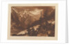 The Source of the Arvaron in the Valley of Chamouni, Savo by JMW Turner