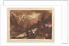 The Source of the Arvaron in the Valley of Chamouni, Savo by JMW Turner