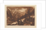 The Source of the Arvaron in the Valley of Chamouni, Savo by JMW Turner