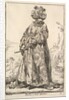 Pasha grasping a sword at his hip with both hands, from the series 'Caravan of the Sultan …, 1748 by Joseph-Marie Vien the Elder