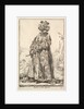 Pasha grasping a sword at his hip with both hands, from the series 'Caravan of the Sultan …, 1748 by Joseph-Marie Vien the Elder