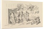 God Summons Noah and His Family into the Ark, 1827 by Joseph von Fuhrich