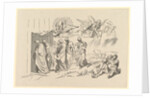 God Summons Noah and His Family into the Ark, 1827 by Joseph von Fuhrich