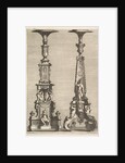 Two Torchères, 1692 by Juan Dolivar
