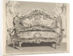 Canapé executé pour Mr. le Comte de Bielenski, from 'Oeuvre de Juste Aurele Meisson…, ca. 1742-48 by Juste-Aurele Meissonier