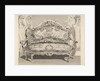 Canapé executé pour Mr. le Comte de Bielenski, from 'Oeuvre de Juste Aurele Meisson…, ca. 1742-48 by Juste-Aurele Meissonier