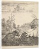 The Cow and the Calf, 17th century by Karel Du Jardin