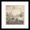The Cow and the Calf, 17th century by Karel Du Jardin