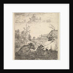 The Cow and the Calf, 17th century by Karel Du Jardin