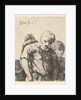 Bearded man shown in half-length with bundle slung over right shoulderblade, flanke…, ca. 1641-78 by Karel Du Jardin