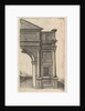 Half of an Arch [Porta Antonae] from the series 'Ruinarum variarum fabricarum delineatione…, 1554 by Lambert Suavius