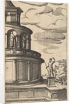 Partial view of a Building [Sepulchrum Adriani] from the series 'Ruinarum variarum fabrica…, 1554 by Lambert Suavius