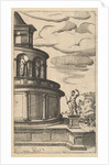 Partial view of a Building [Sepulchrum Adriani] from the series 'Ruinarum variarum fabrica…, 1554 by Lambert Suavius
