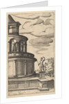Partial view of a Building [Sepulchrum Adriani] from the series 'Ruinarum variarum fabrica…, 1554 by Lambert Suavius