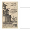 Partial view of a Building [Sepulchrum Adriani] from the series 'Ruinarum variarum fabrica…, 1554 by Lambert Suavius