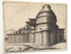 Building [Aerarii Publici Rome] from the series 'Ruinarum variarum fabricarum delineatione…, 1554 by Lambert Suavius