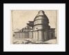 Building [Aerarii Publici Rome] from the series 'Ruinarum variarum fabricarum delineatione…, 1554 by Lambert Suavius