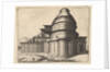 Building [Aerarii Publici Rome] from the series 'Ruinarum variarum fabricarum delineatione…, 1554 by Lambert Suavius