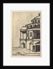 Partial View of a Building [Templum Isaiae Prophetae] from the series 'Ruinarum variarum f…, 1554 by Lambert Suavius