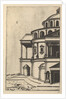 Partial View of a Building [Templum Isaiae Prophetae] from the series 'Ruinarum variarum f…, 1554 by Lambert Suavius