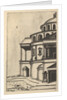 Partial View of a Building [Templum Isaiae Prophetae] from the series 'Ruinarum variarum f…, 1554 by Lambert Suavius