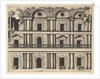 Ruin of a Palace Facade [Palatium M. Agrippa] from the series 'Ruinarum variarum fabricaru…, 1554 by Lambert Suavius
