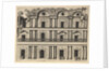 Ruin of a Palace Facade [Palatium M. Agrippa] from the series 'Ruinarum variarum fabricaru…, 1554 by Lambert Suavius